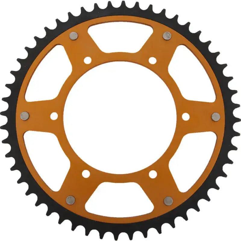 SUPERSPROX Rear Stealth Sprocket Alu/Stl 52t 520 Gld Kaw/Suz for Powersports