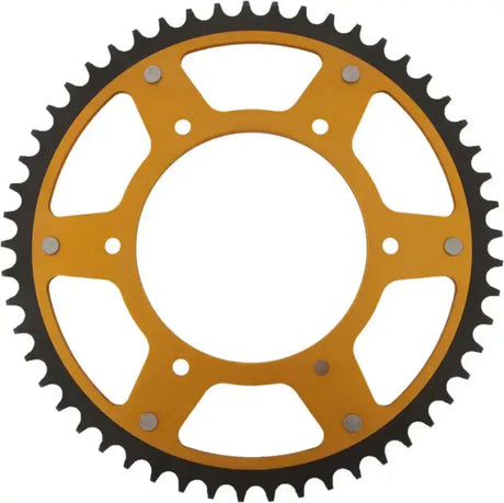 Rear Stealth Sprocket Alu/Stl 53t 520 Gld Hus/Husq/Ktm - RV and Auto Parts