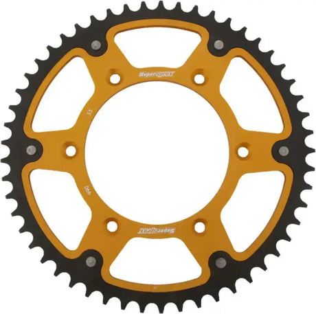 Rear Stealth Sprocket Alu/Stl 53t 520 Gld Hus/Husq/Ktm - RV and Auto Parts