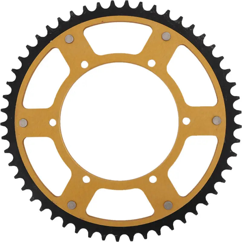 SUPERSPROX Rear Stealth Sprocket Alu/Stl 53t 520 Gld Kaw/Suz for Powersports