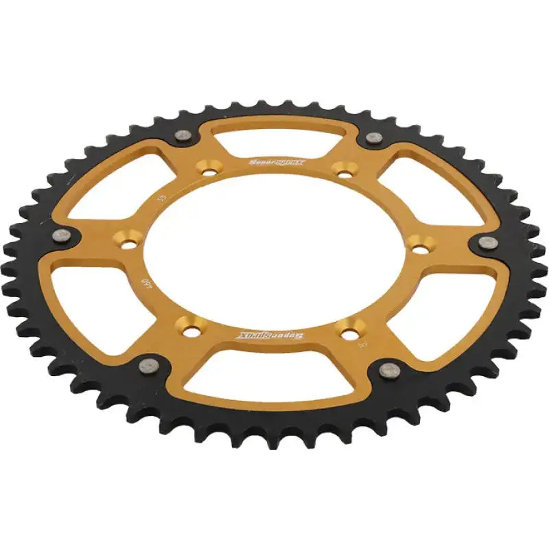 Rear Stealth Sprocket Alu/Stl 53t 520 Gld Kaw/Suz 