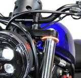 REBEL500-FB New Rage Cycles Front Led Turn Signals Hon - RV and Auto Parts
