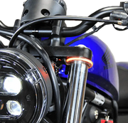 REBEL500-FB New Rage Cycles Front Led Turn Signals Hon - RV and Auto Parts