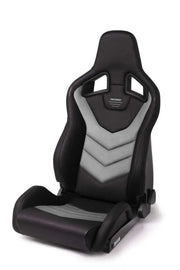 Recaro Recaro Sportster GT Passenger Seat - Black Vinyl/Cloud Grey Suede