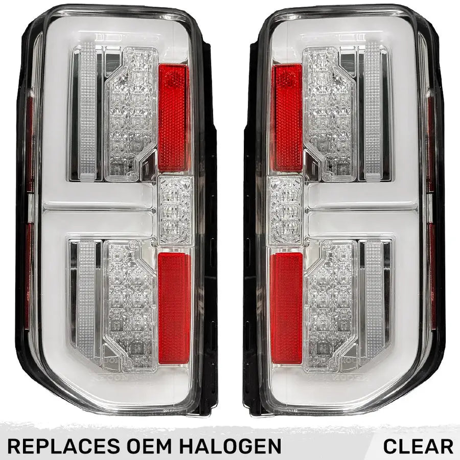 Recon Access SAE And Dot-Compliant Tail Light Assembly 264279CL - Ford 21-23 Bronco This Part Replac