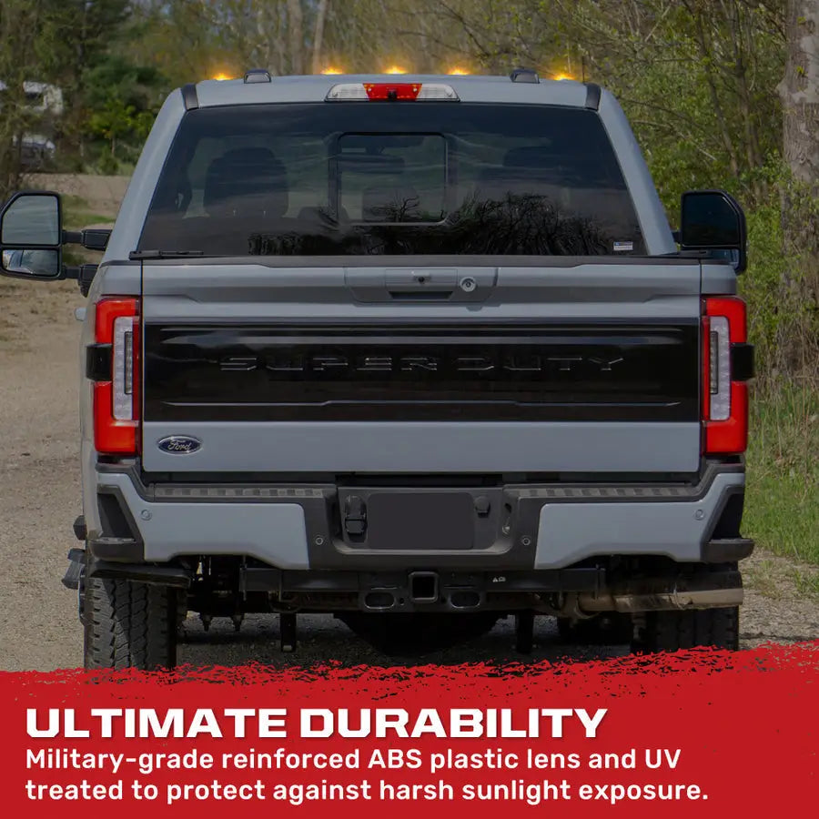 Recon Access SAE And DOT-Compliant Roof Marker Light 264443Clhpam - Ford 23-25 Superduty 5-Piece Set
