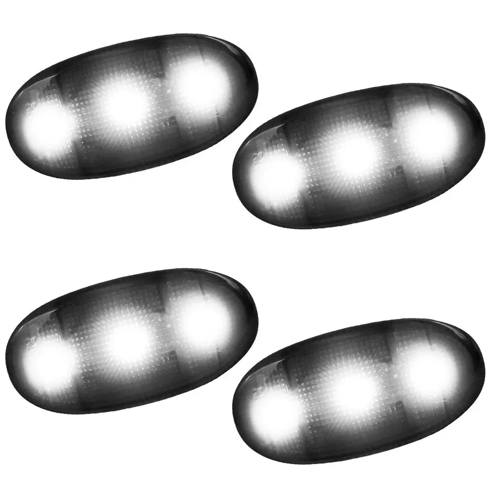 Recon Access SAE And DOT-Compliant Side Marker Light 264136WHBK - Dually Fender