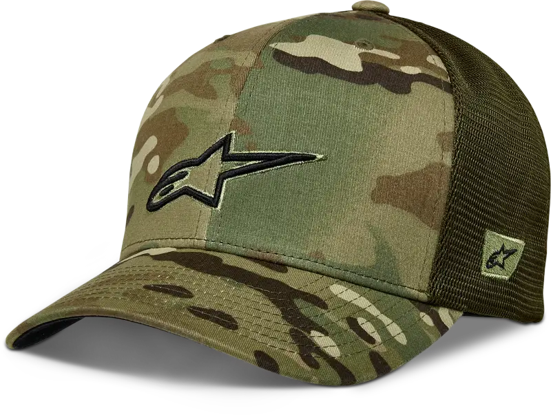 Recon Camo Trucker Hat Green Camo