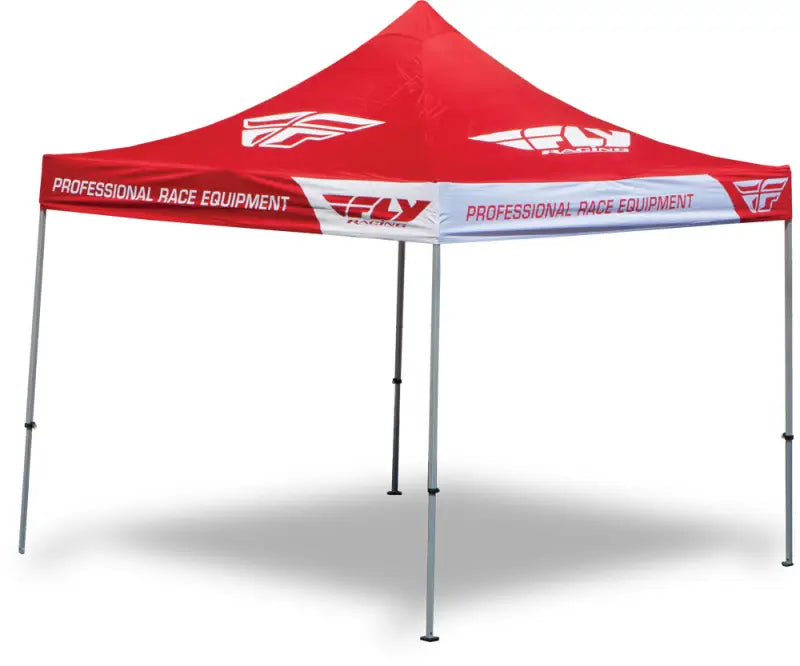 Canopy W/Heavy Duty Frame Red 10'x20' - FLY RACING