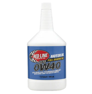Red Line 0W40 Motor Oil - Quart - 11104