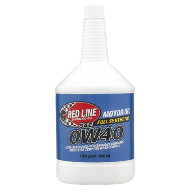 Red Line 0W40 Motor Oil - Quart - 11104