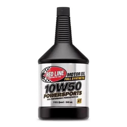 Red Line 42604 Red Line 10W50 Powersports Motor Oil - Quart - 42604