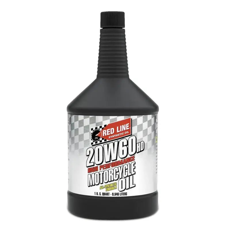 Red Line 12604 Red Line 20W60 Motorcycle Oil - Quart - 12604