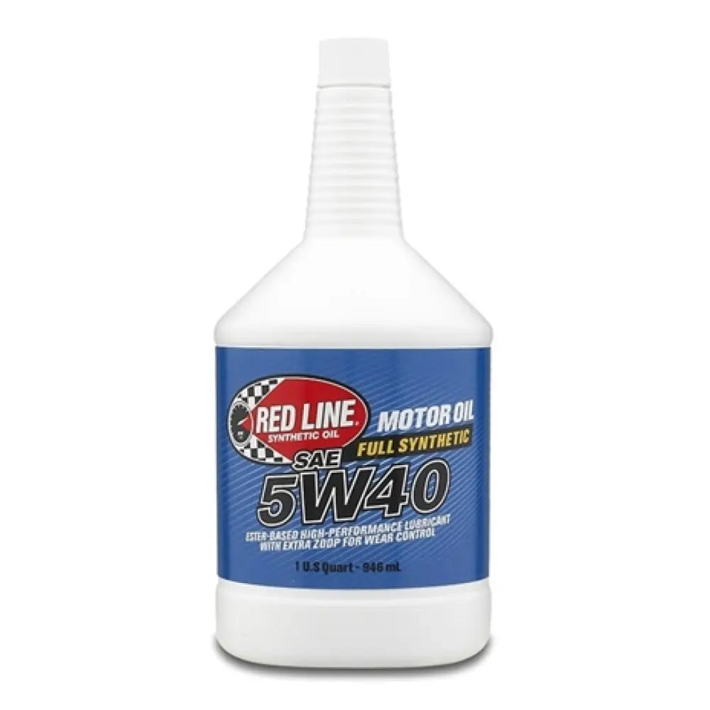 Red Line 15404 Red Line 5W40 Motor Oil - Quart - 15404