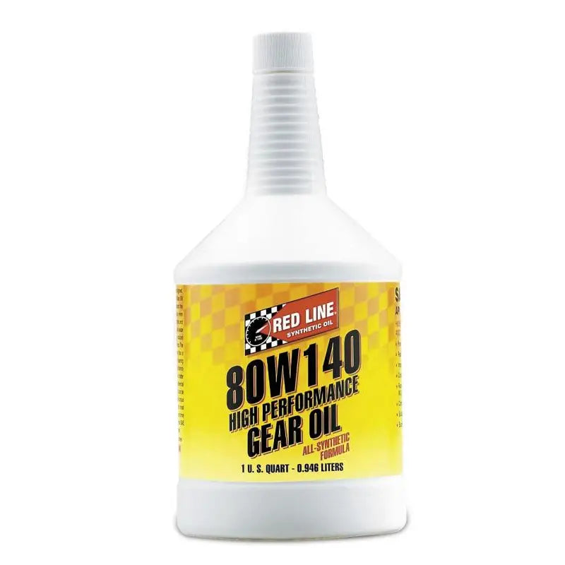Red Line 58104 Red Line 80W140 GL-5 Gear Oil - Quart - 58104