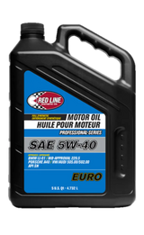 Red Line Pro-Series Euro 5W40 Motor Oil - 5 Quart - 12905