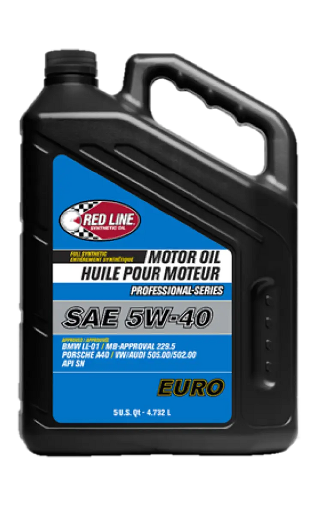 Red Line Pro-Series Euro 5W40 Motor Oil - 5 Quart - 12905