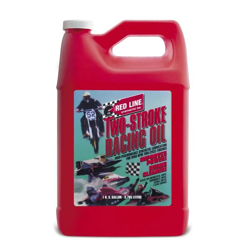 Red Line 40605 Red Line Two-Stroke Racing Oil - 1 Gallon - Case of 4
