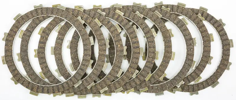 Set of ten motorcycle clutch friction plates for Redline Clutch Kit CK5638