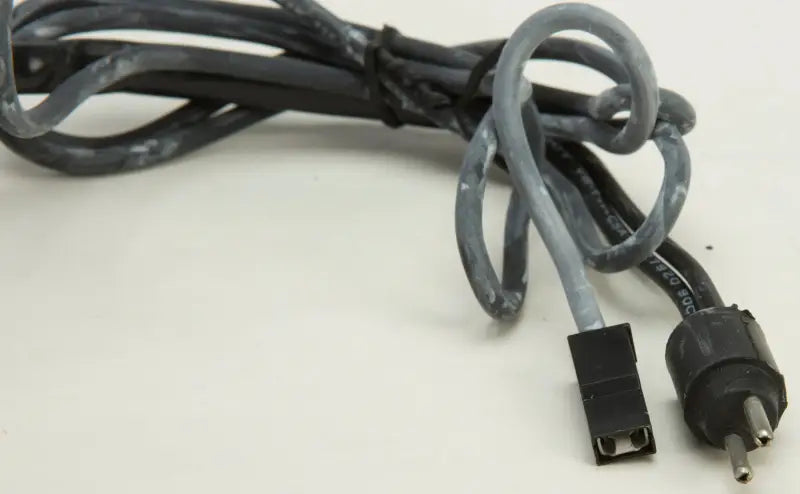Gray power cord with two connectors for Regulator Black XL 92 OEM grade wiring harness