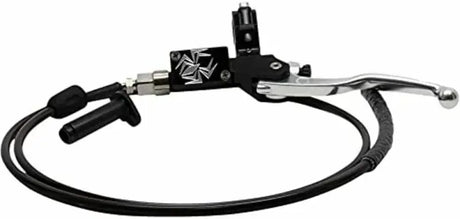 Motorcycle brake lever assembly from Rekluse Racing RMS-5300003 dual actuated brake kit bet