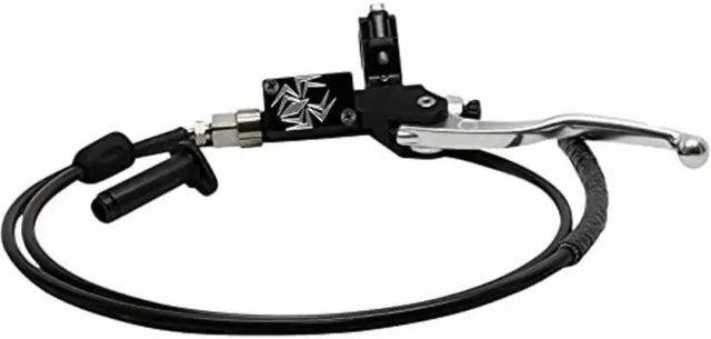 Motorcycle brake lever assembly from Rekluse Racing RMS-5300003 dual actuated brake kit bet