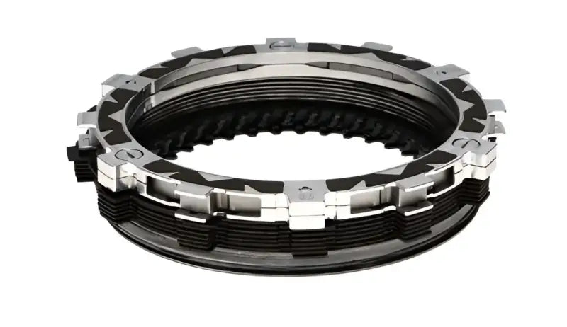 Automotive transmission clutch pack with interleaved friction and steel plates for Husq KTM Rekluse Racing RMS-8313080