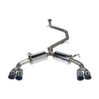 Remark 2019+ Toyota Corolla Hatchback Quad-Exit Cat-Back Exhaust Burnt Stainless Steel, premium auto performance part.
