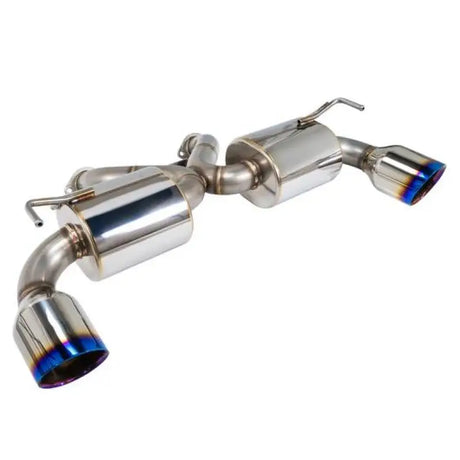 Remark Remark Nissan 370Z (Z34) V2 Axle Back Exhaust w/ Burnt Stainless Steel Double Wall Tip