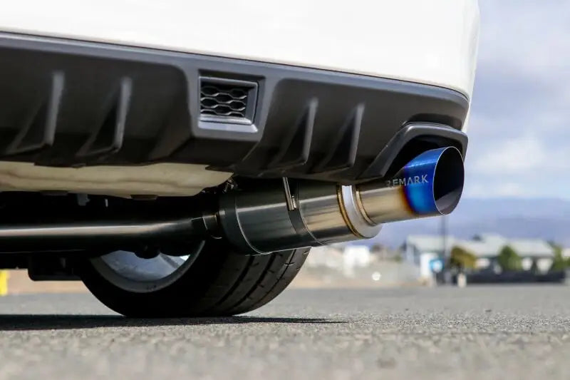 Remark 15-21 Subaru WRX STI R1 Spec Cat-Back Exhaust Single Exit - Full Titanium - Remark