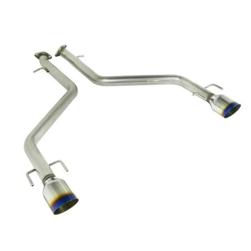 Remark RO-TTE4-S Remark 2021+ Lexus IS350 Axle Back Exhaust w/Burnt Single Wall Tip