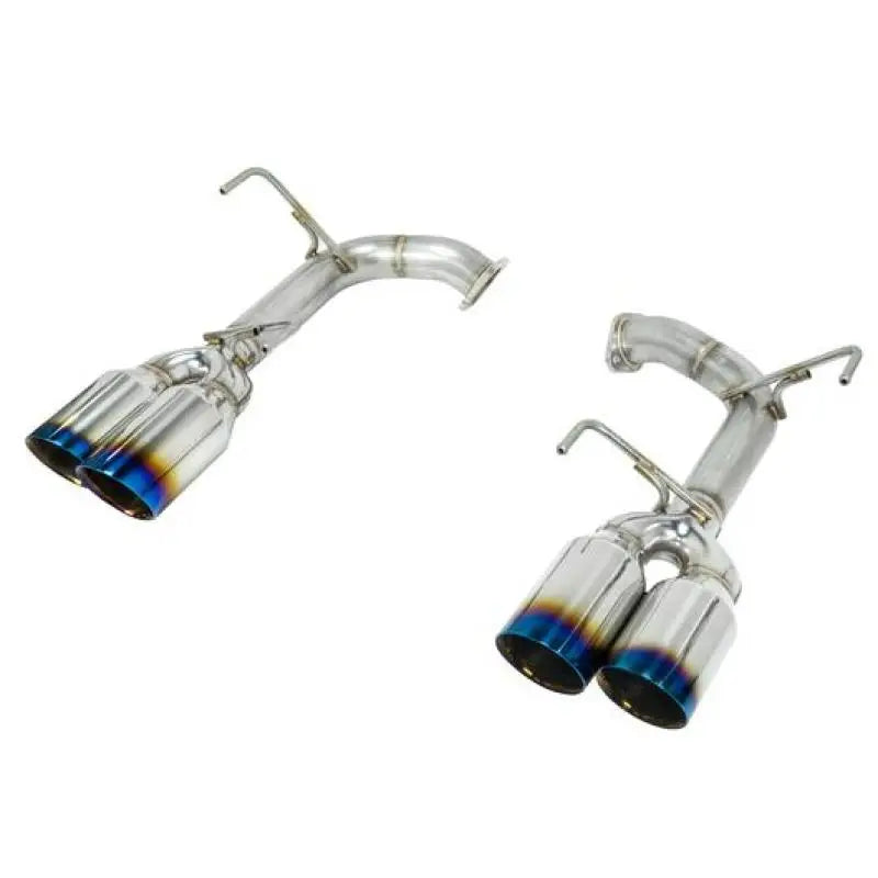Remark Subaru WRX STi VA Axle Back Exhaust w/ Titanium Stainless Double Wall Tip - 4 Inch Version - Truck & Automotive