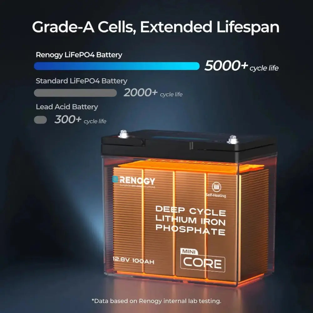 Renogy RBT12100LFP-H-G1-US Battery