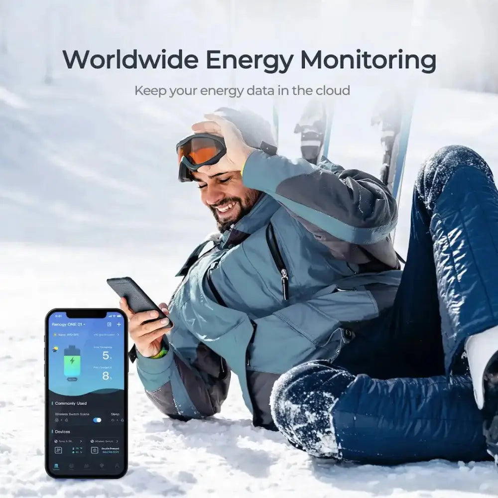 Renogy RSHGWSN-W02W-G3-US Cloud-Based Energy Monitoring Worldwide