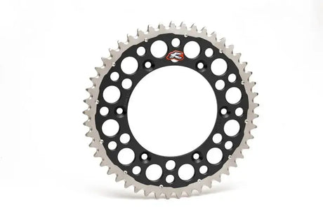 Renthal 02-23 Yamaha YZ 125/ 250/F/X/ YZ450F Rear Twinring - Black 520-49P Teeth - Drivetrain