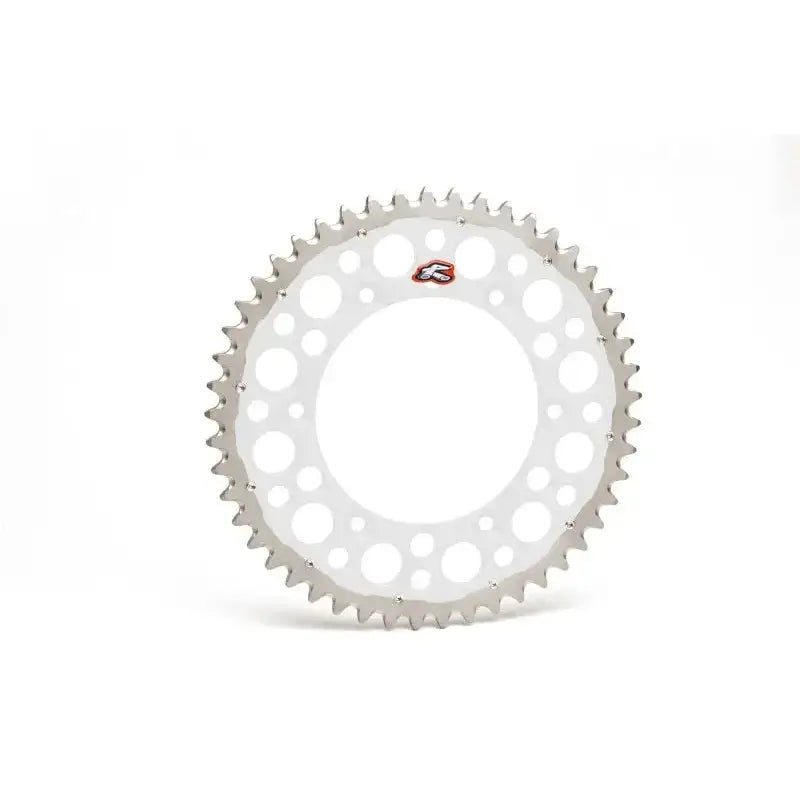 Renthal 02-23 Yamaha YZ 125/ 250/F/X/ YZ450F Rear Twinring - Silver 520-49P Teeth - Drivetrain
