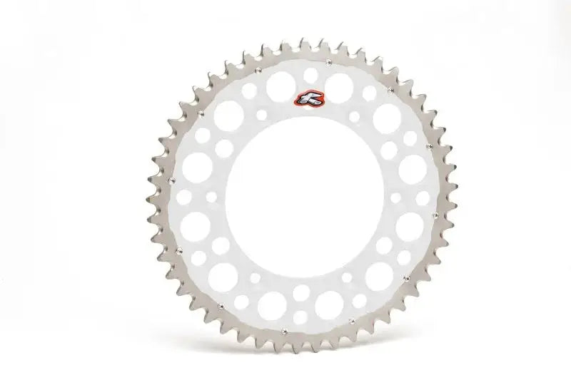 Renthal 02-23 Yamaha YZ 125/ 250/F/X/ YZ450F Rear Twinring - Silver 520-49P Teeth - Drivetrain