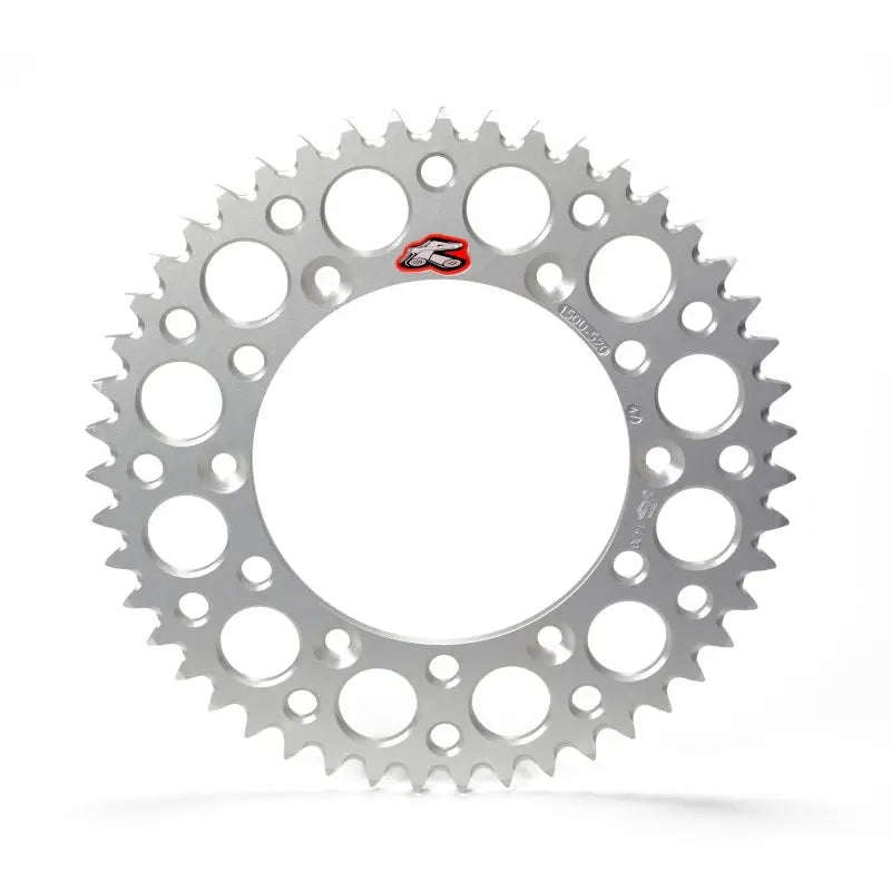 Renthal 224U-520-53GPSI Renthal 91-24 KTM 125-525 EXC/SX/SX-F/XC/XC-W/XC-F Rear Grooved Sprocket - Silver 520-53P Teeth