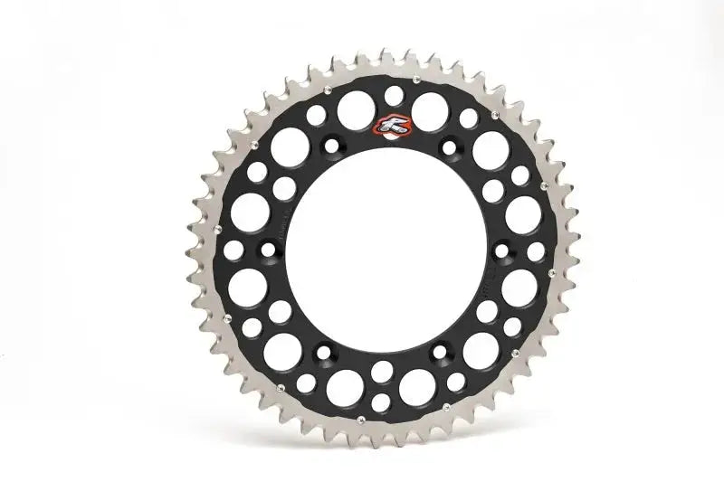 Renthal 92-24 Honda CR125R/250R/500R/ CRF250R/X/450R/RWE/RX Rear Twinring - Black 520-49P Teeth - Drivetrain