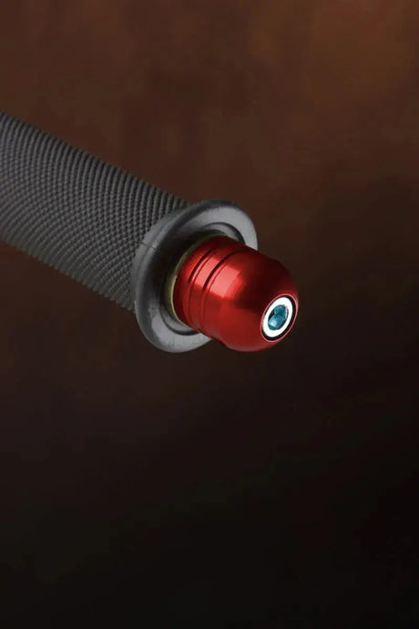 Renthal End Plugs Grip - Red - RV and Auto Parts