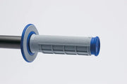 Renthal MX Dual Compound Grips 1/2 Waffle - Grey/ Blue - G157