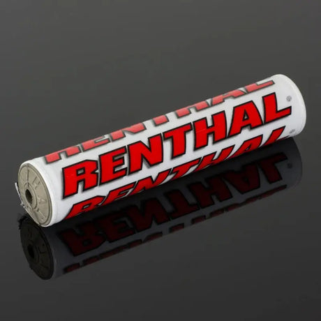 Renthal SX Pad 10 in. - White/ Red - RV and Auto Parts