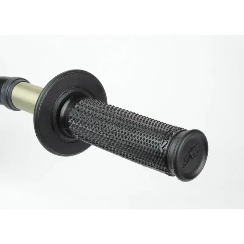 Renthal Ultra-Tacky Dual Compound Grips Tapered 1/2 Waffle - Black - G198