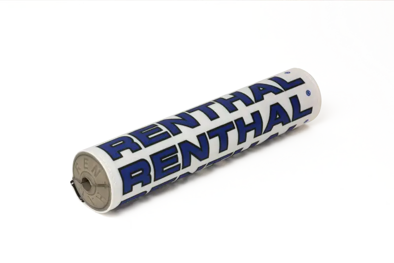 Renthal Vintage SX Pad - White/ Black/ Blue - RV and Auto Parts