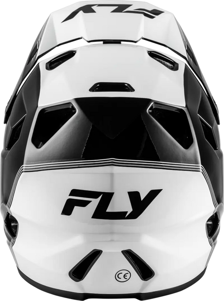 Rayce Repeat Bicycle Helmet Black/White Lg - FLY RACING