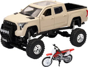 Replica 4x4 Truck/Dirt Bike Mud Tundra Honda - NEW-RAY
