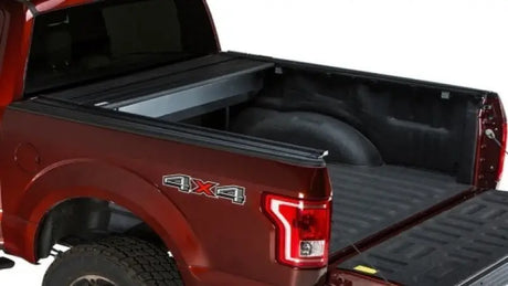 Maroon pickup truck with bed cover for Toyota Tundra CrewMax Tundra CrewMax models