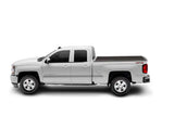 Silver four-door pickup truck for Toyota Tundra CrewMax Retrax IX bed cover