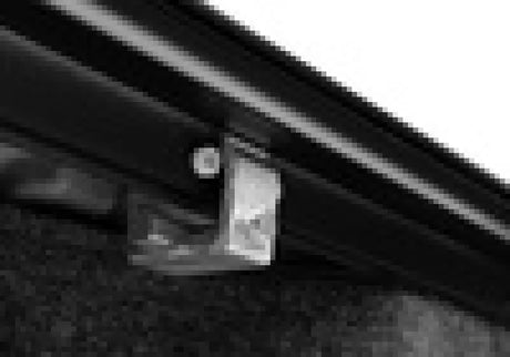 Metal bracket with fastener for Bed RetraxPRO MX Silverado Sierra truck bed upgrade