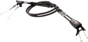 Rev 2/3 Black Vinyl Thrott Yam Push Pull Cable Set - MOTION PRO